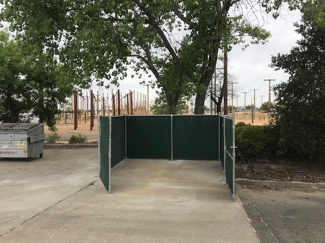 Commercial Yard Fence